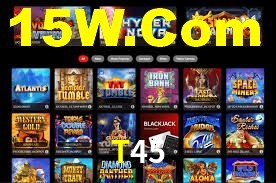 T45: Jogos de Caça-Níqueis-Altas Recompensas, Roleta-Velocidade, Blackjack-Desafios Máximos